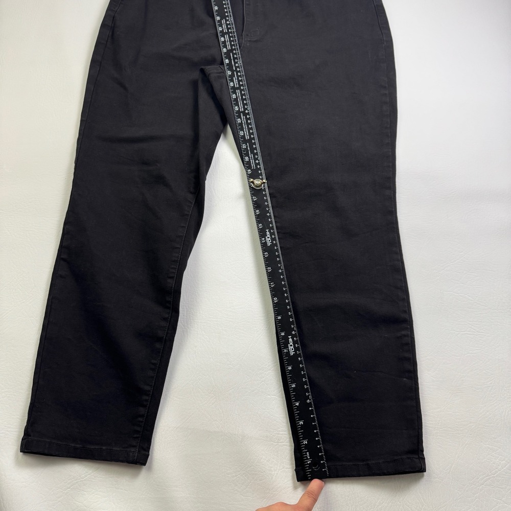 Judy Blue Boyfriend Fit Black Jeans Plus Size 20W Stretchy Denim JB88175 BK - Picture 7 of 16
